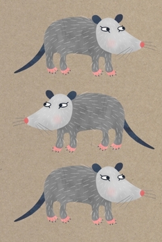 Weekly Planner: A Week to View Diary and Organizer - Sunday Start with Possum Cover Art
