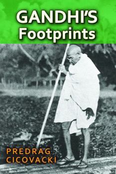 Paperback Gandhi's Footprints Book