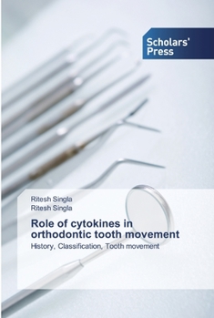 Paperback Role of cytokines in orthodontic tooth movement Book