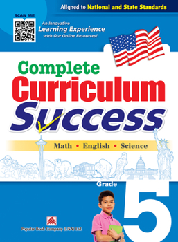 Paperback Complete Curriculum Success Grade 5 - Learning Workbook for Fifth Grade Students - English, Math and Science Activities Children Book