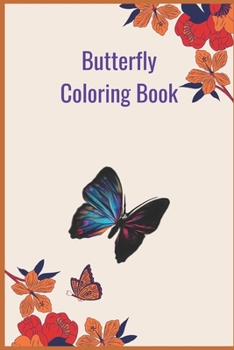Paperback Butterfly Coloring Book