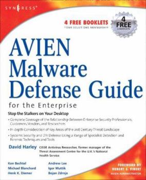 Paperback Avien Malware Defense Guide for the Enterprise Book