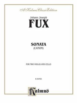 Paperback Sonata (Canon): For Two Violas and Cello Book