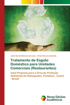 Paperback Tratamento de Esgoto Doméstico para Unidades Comerciais (Restaurantes) [Portuguese] Book