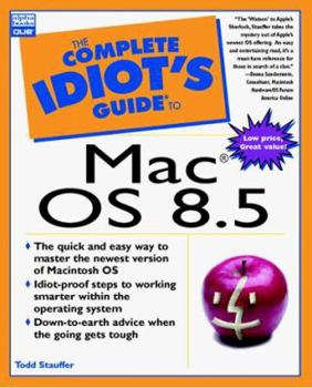 Paperback The Complete Idiot's Guide to Macintosh OS 8.5 Book