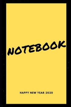 Paperback Happy New Year 2020: Notebook Book