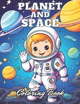 Paperback Planet and Space Coloring Book: New Edition 100+ Unique and Beautiful High-quality Designs Book