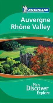 Paperback Michelin Green Guide Auvergne Rhone Valley Book