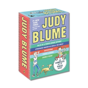 Judy Blume Boxed Set (Fudge-a-Mania, Otherwise Known as Sheila the Great, Tales of a Fourth Grade Nothing, Superfudge)