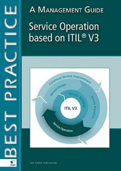 Paperback A Management Guide Service Operation Based on Itil V# Book