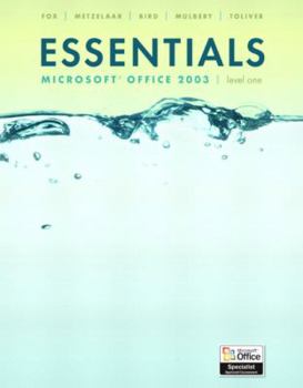 Paperback Essentials: Microsoft Office 2003 Brief Book