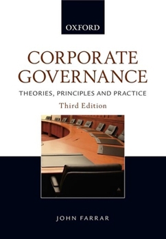 Paperback Corporate Governance: Theories, Principles and Practice Book