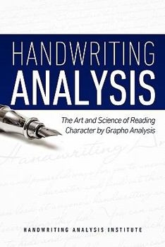 Paperback Handwriting Analysis - The Art and Science of Reading Character by Grapho Analysis Book