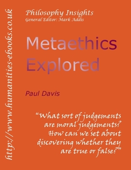 Paperback Metaethics Explored Book