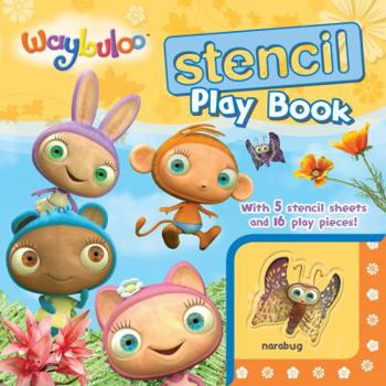 Board book Waybuloo Stencil Play Book