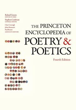 Paperback The Princeton Encyclopedia of Poetry and Poetics Book