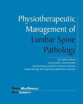 Paperback Physiotherapeutic Management of Lumbar Spine Pathology Book