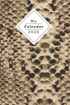 Paperback My Calendar 2020: Your Own Weekly, Monthly And Yearly Planner For 2020 With Beautiful Design Book