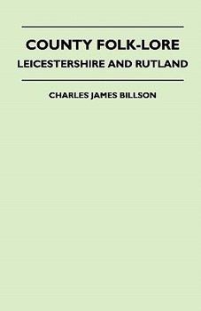 Paperback County Folklore - Leicestershire and Rutland Book