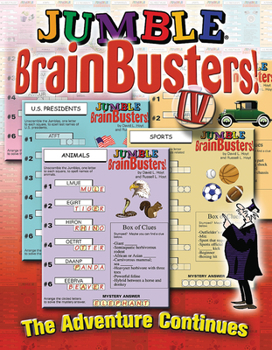 Paperback Jumble(r) Brainbusters! IV, 4: The Adventure Continues Book