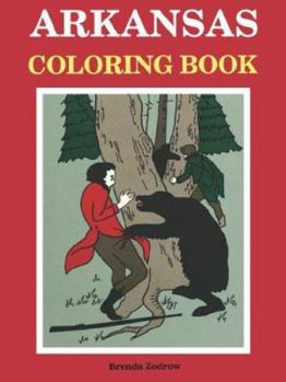 Paperback Arkansas Coloring Book