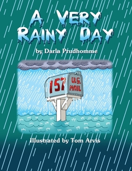 Paperback A Very Rainy Day [Large Print] Book