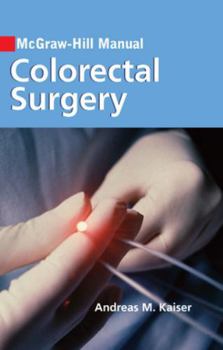 Paperback McGraw-Hill Manual Colorectal Surgery Book