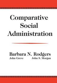 Hardcover Comparative Social Administration Book