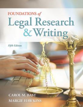 Paperback Foundations of Legal Research and Writing Book