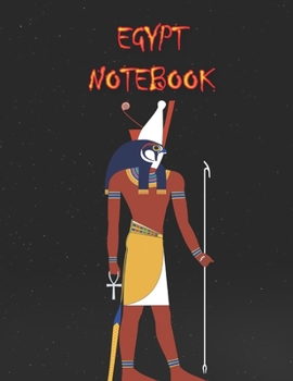 Paperback Egypt Notebook: Notebooks and Journals 110 pages (8.5"x11") Book