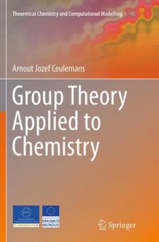 Paperback Group Theory Applied to Chemistry Book