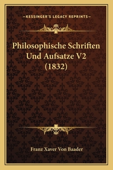 Paperback Philosophische Schriften Und Aufsatze V2 (1832) [German] Book