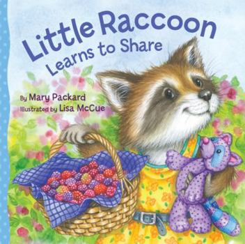 Hardcover Little Raccoon Learns to Share Book