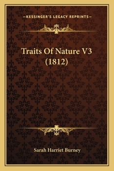 Paperback Traits Of Nature V3 (1812) Book