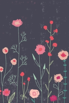 Paperback Notes: A Blank Squared Paper Journal with Plymouth Flowers Cover Art Book