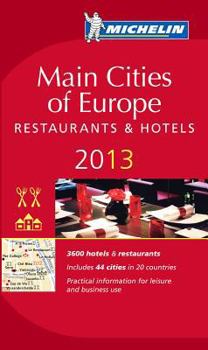 Paperback Michelin Guide Main Cities of Europe Book