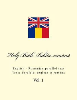 Paperback Bible. Biblia: English - Romanian Parallel Text Book