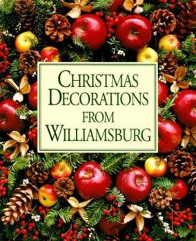Hardcover Christmas Decorations from Williamsburg Book