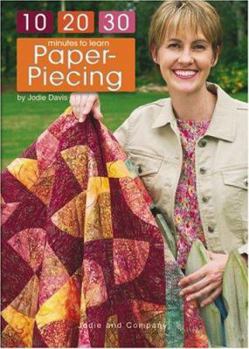 Paperback 10-20-30 Minutes to Learn Paper-Piecing Book