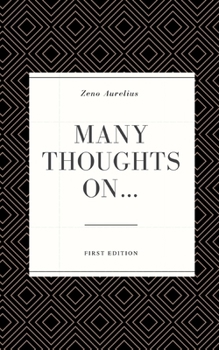 Paperback Many Thoughts On... Book