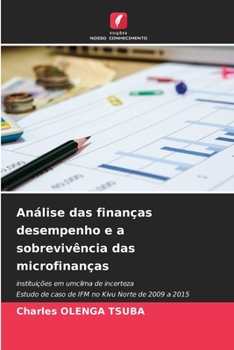 Paperback Análise das finanças desempenho e a sobrevivência das microfinanças [Portuguese] Book
