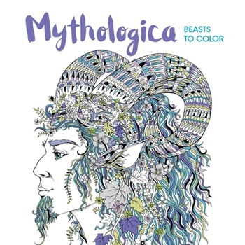 Paperback Mythologica: Beasts to Color Book