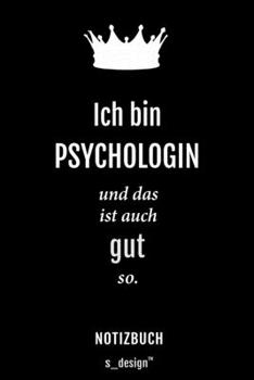Notizbuch f�r Psychologen / Psychologe / Psychologin: Originelle Geschenk-Idee [120 Seiten kariertes blanko Papier]