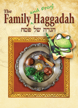 Paperback Family (and Frog!) Haggadah Book
