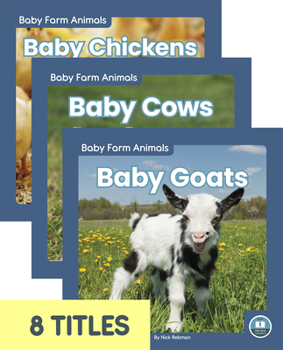 Paperback Baby Farm Animals (Set of 8) Book