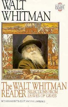 Hardcover Walt Whitman Reader: Selections from Leaves of Grass Book