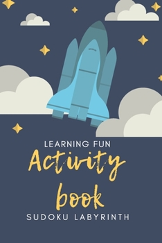Paperback activity book: A magnificent activity book on space for children - Over 100 activities - Sudoku, Labyrinth ... - From the age of 8. Book