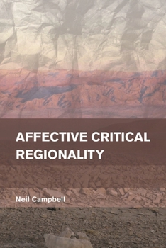 Hardcover Affective Critical Regionality Book