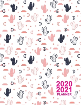 2020 2021 Planner: Simple Two Year - Monthly Calendar Planner | 24 Months Jan 2020 to Dec 2021 For Academic Agenda Schedule Organizer Logbook and Daily Journal | Product Code CX 0001990