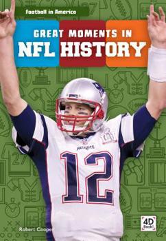 Library Binding Great Moments in NFL History Book